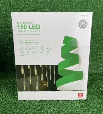 GE Energy Smart ConstantON 150 LED Net-Style Lights Warm White 6ft x 4ft