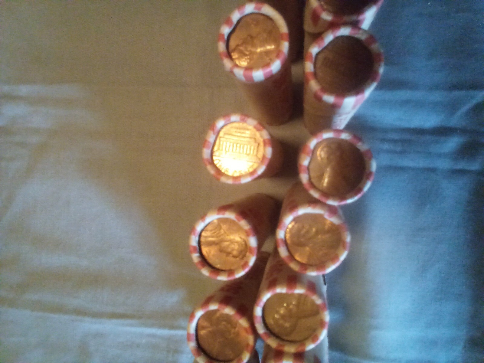 25 Bank Rolls from 1st. National Bank Lewistown Pa. eBay