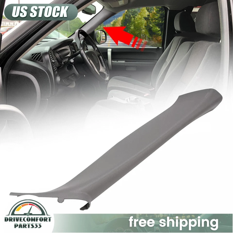 Moldura interior de agarre de techo de pilar para Chevy Silverado GMC Sierra 1999-2007 Foto 2 de 4
