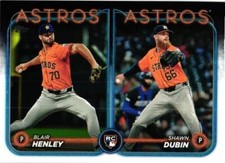 2024 Topps Update #US252 Blair Henley / Shawn Dubin RCOM, RC