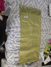 Fashion Solid Pashmina Shawl Wrap  Lime Green Supper soft