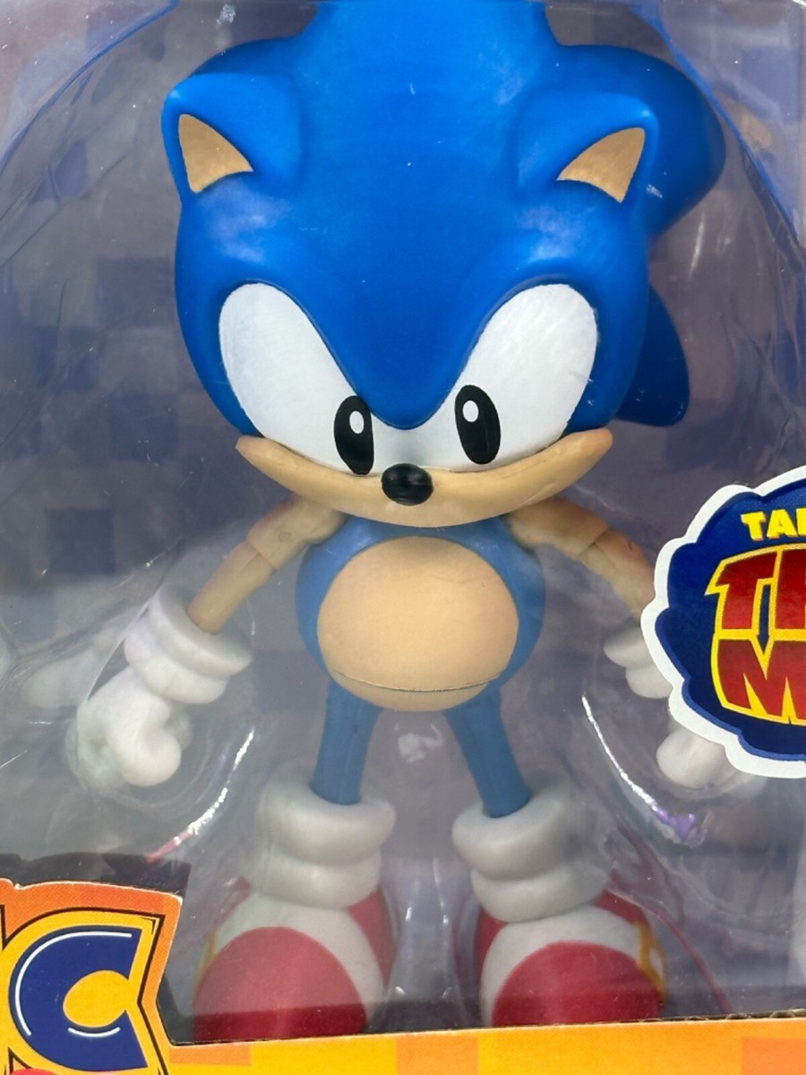 Sonic The Hedgehog Sonic 5 Action Figure Light Up Chaos Emeralds