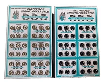 Snap Button Fastener Genuine 555 Prym Press Spring Poppers Buttons Sewing Shirt