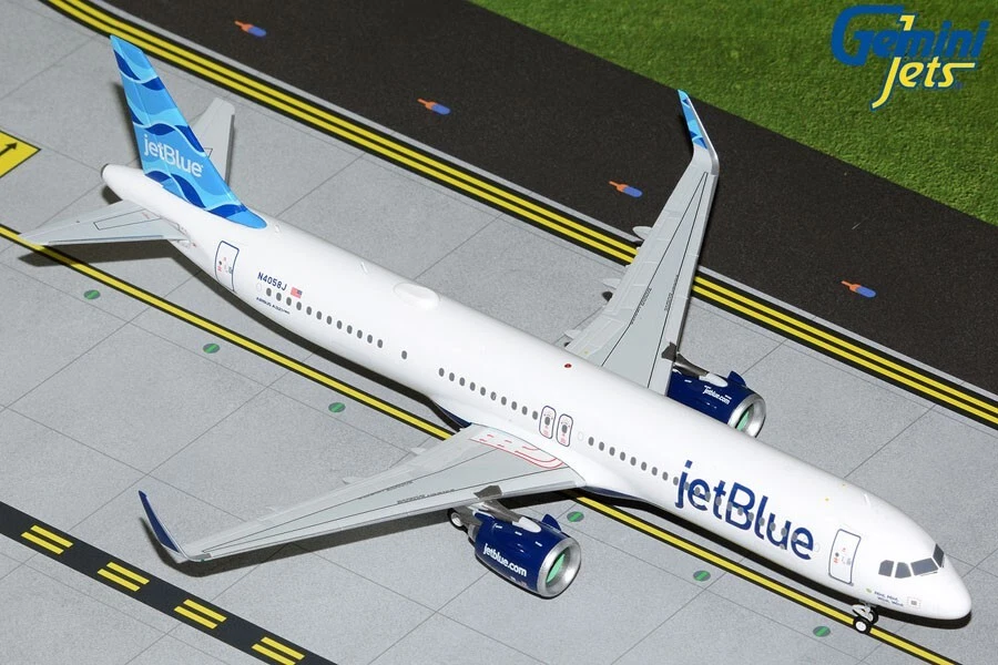NEW GEMINI JETS 1:200 scale JET BLUE AIRLINES AIRBUS A321neo G2JBU1077 N4058J