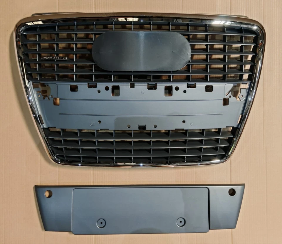 NEW AUDI A8 S8 D3 4E 2005 -2009 FACELIFT CHROME FRONT GRILL 4E0853651 4E0853653 - Image 2 of 4