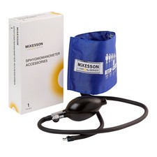 McKesson Adult / Pediatric Arm Reusable Blood Pressure Cuff and Bulb 1 per Box