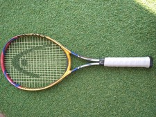 HEAD TI CONQUEST 2000 TENNIS RACKET WITH 4 3/8" 3 GRIP 27.5" LONG - GREAT COND