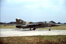 Original colour slide MiG-23UB Flogger '64' of Russian Air Force