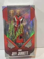 Jeff Jarrett Signed Aew Ringside Exclusive Action Figure