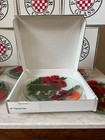 8 NEW IN BOX  "PEGGY KARR"  8" PLATES *RED POPPY *ORIGINAL BOXES *SIGNED *UNUSED — photo 4