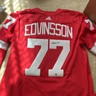 Jonathan Ericsson Signed Detroit Red Wings #77 NHL Hockey Jersey