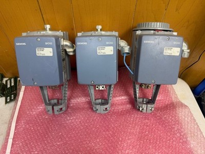 SIEMENS SKD62U HYDRAULIC VALVE ACTUATOR (LOT OF 3)
