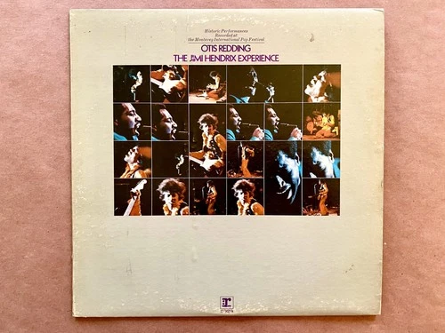 OTIS REDDING / JIMI HENDRIX • Monterey Pop Festival 1970 Reprise LP • EX Vinyl🔥