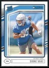 Sione Vaki 2024 Donruss Detroit Lions #332