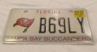 EXPIRED 2007 Florida TB BUCCANEER License Plate Novelty Plate Super Bowl XXXV11  — photo 1