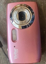 Vivitar ViviCam 5118 5.1MP Digital Camera  Pink  Tested  Working