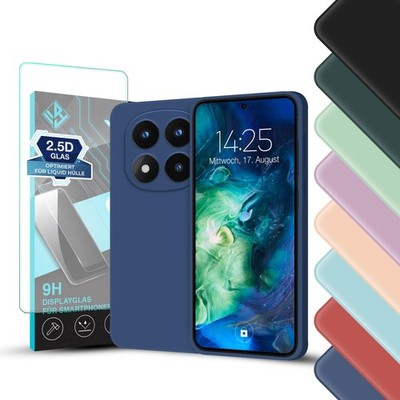 Handy Hülle für Xiaomi Redmi Note 14 Pro Pro+ 5G Schutzhülle Bumper Case 9H Glas