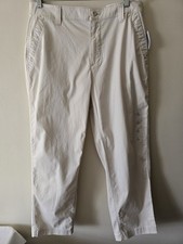Old Navy High Rise OG Chino Ankle Pants Khaki Womens Lg Casual Preppy Workwear