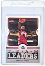 2006-07 FLEER TEAM LEADERS LEBRON JAMES #TL-LJ, Gem Mint 10, Quick Grade