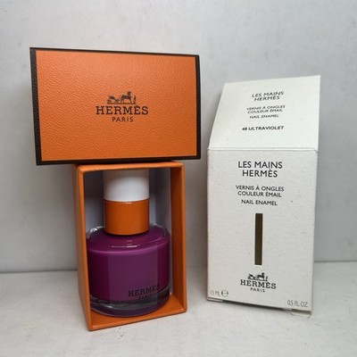 Les Mains Hermes Nail Enamel #48 Ultraviolet Limited Edition 0.5