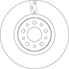 Disque de frein Fiat 132