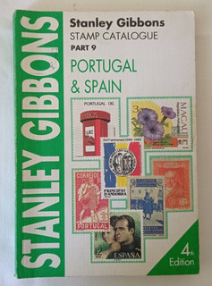 STANLEY GIBBONS STAMP CATALOGUE Pt 9 'PORTUGAL & SPAIN' VGC