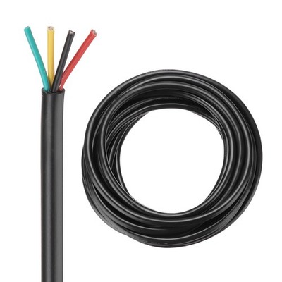 16AWG 16/4 4 Core Shielded Wire CNC Wire (30 FT) UL2464 Tinned Copper Core
