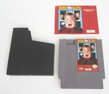 Home Alone Nintendo NES 1991 T-HQ Game Cartridge With Manual Tested Works