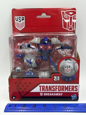 Transformers Breakaway USA Soccer Ball  6'' Transformer Figure Hasbro