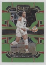 2024 Select WNBA Concourse Neon Green Prizm 8/75 Cheyenne Parker-Tyus #62 1f7d