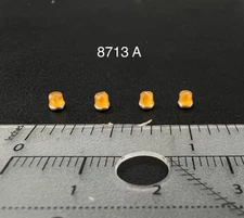 4 Pack 1/87 Vintage Amber Beacon Lightbar Greenlight Construction Work Tow Truck