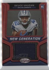 2023 Certified New Generation Jerseys Mirror Red /199 Deuce Vaughn #NGJM-13 i6j