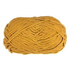 Chenille Yarn Velvet Blanket Yarn 100g/3.5oz Polyester Soft Knitting Mustard