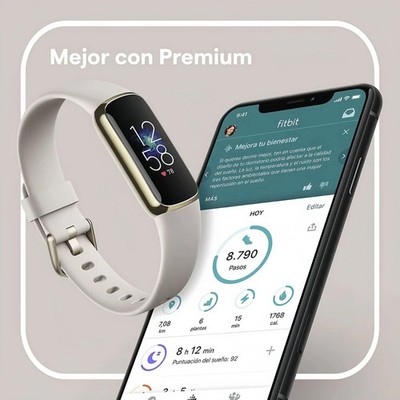 Fitbit Luxe Activity Tracker with up to 6 days battery life-stress management DE