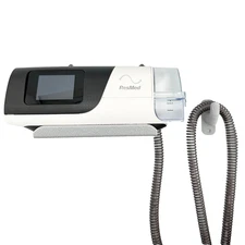 Space Grey AirSense 11 Wall Mount Shelf, Mask Finger Hook + Hardware Made in USA