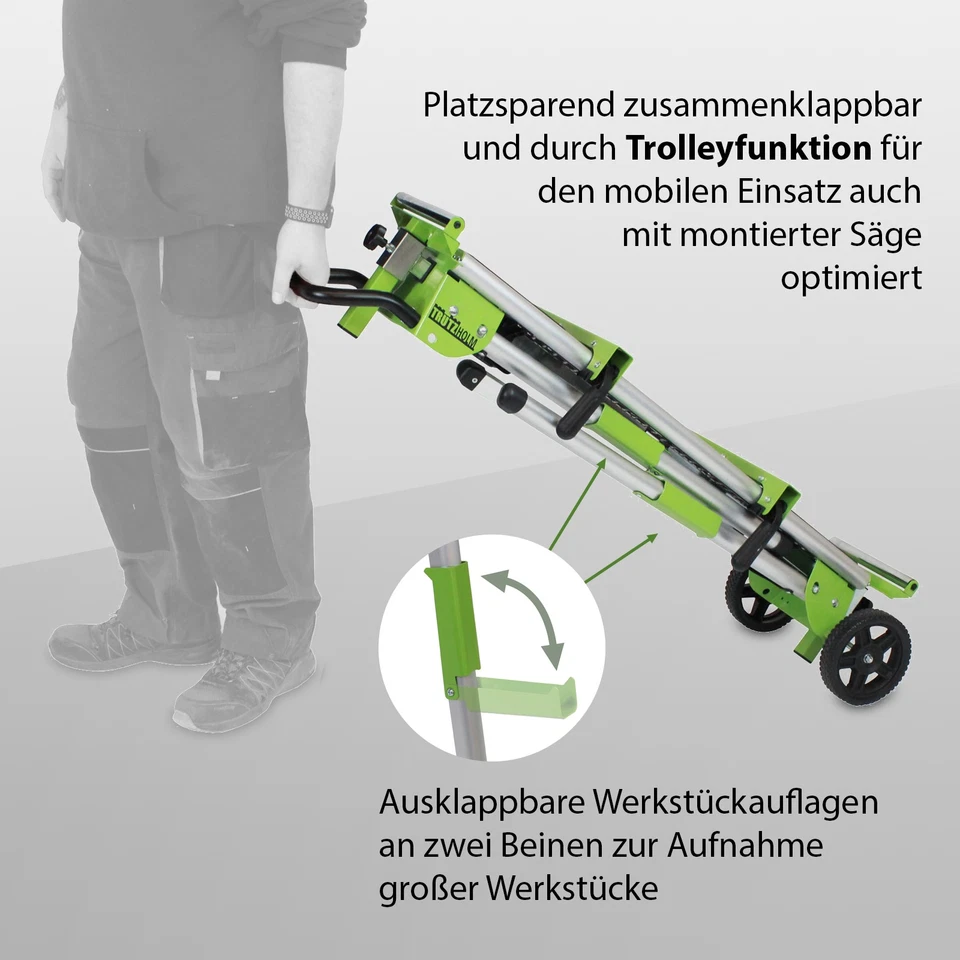 Untergestell Kappsägen Gehrungssägen Universal Maschinenständer Maschinentisch - Bild 4 von 4