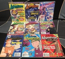 Disney Adventures Magazine Lot X-Men Jurassic Park Doug Mighty Ducks Gargoyles +