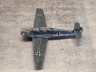 Vintage DINKY TOYS Messerschmitt Bf 109 German WW2 Die-Cast Fighter Plane