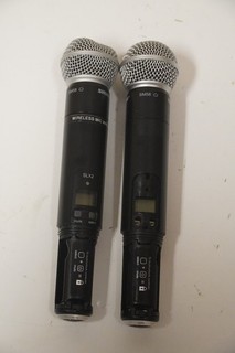Two Shure SM58 Microphones FOR PARTS