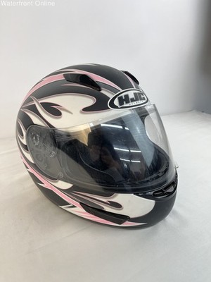 HJC Session CL15 Women's Motorcycle Helmet Size Large Pink & White