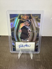 Kyle Manzardo RC 2024 Panini Select Silver Prizm Auto 
