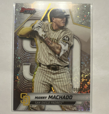 Topps Bowman's Best 2025 Manny Machado #8 Padres Best 2025 Game 060/299