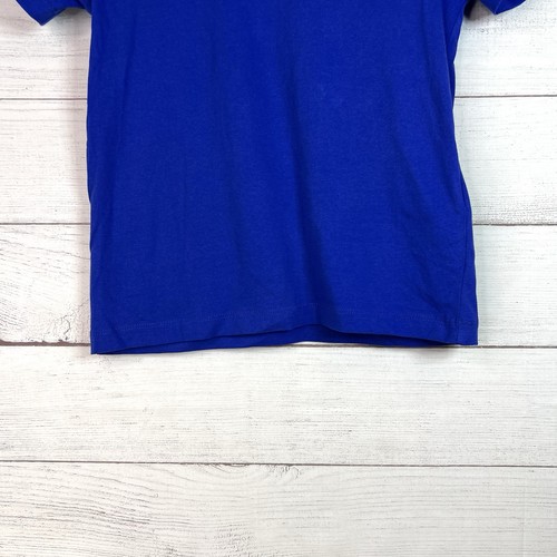 EMPORIO ARMANI Boys Blue Logo T-Shirt Short Sleeve 100% Cotton Size 8 NWT - Picture 5 of 9