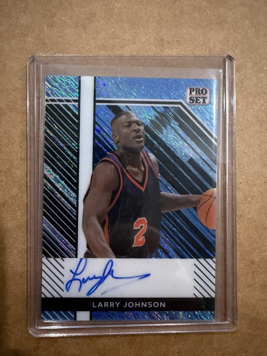 その他 LARRY JOHNSON auto Larry Johnson Basketball Sports Trading Card Singles Autographed