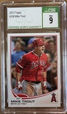 2013 Topps - Mike Trout #338 CSG 9