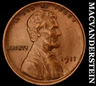 1911 Lincoln Wheat Cent- Scarce High Grade Luster- No Reserve #J9280