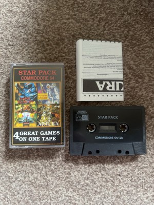 Star Pack Commodore 64 Spiel Dark Fusion, Future Knight, Hate, Artura getestet