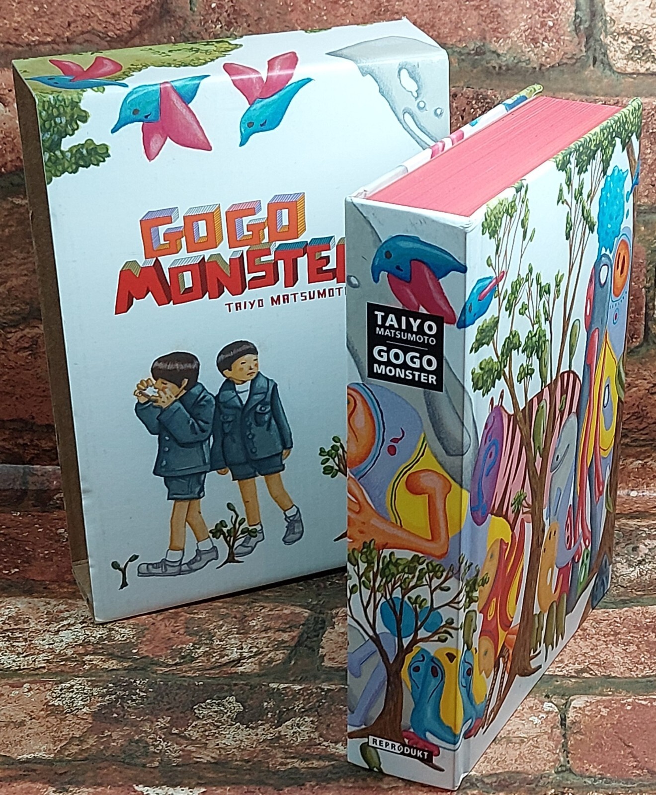 GoGo Monster Hardback Book in Slipcase 2021 German Edition by Taiyo Matsumoto