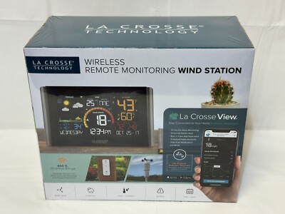 V21-WTHV4 La Crosse Technology Wireless Remote Monitoring Wind Weather Station