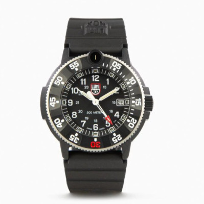 Luminox Navy Seal Men's Watch Black Dial, Black Rubber Strap   XS.3001.H